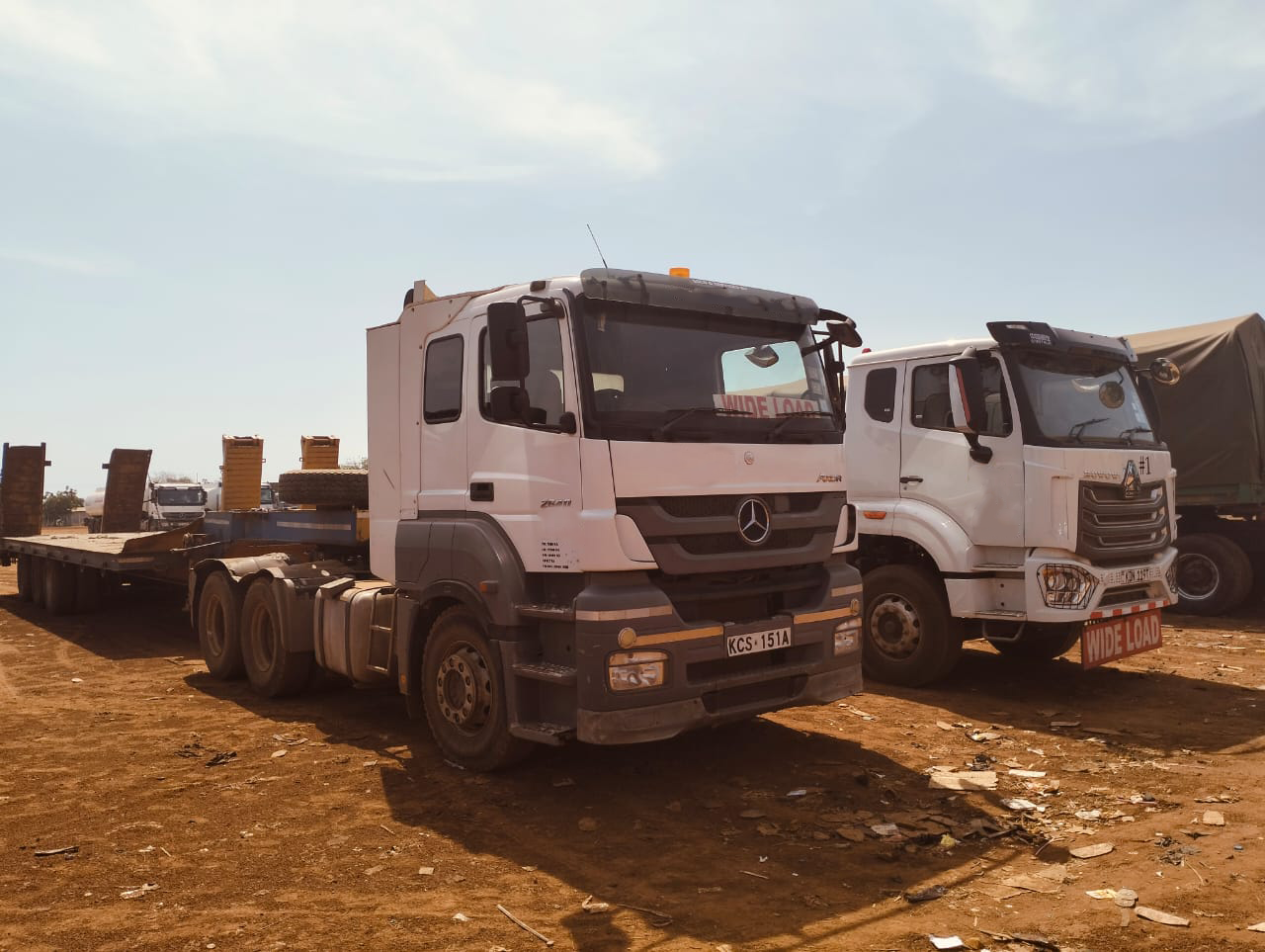 Mumika Transport fleet